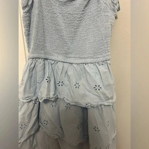 Blue Floral Summer Dress - Picture 2 of 2